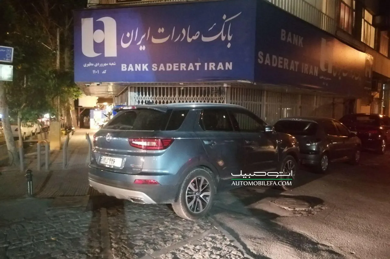 تردد چانگان CS55 در تهران با پلاک گذرموقت