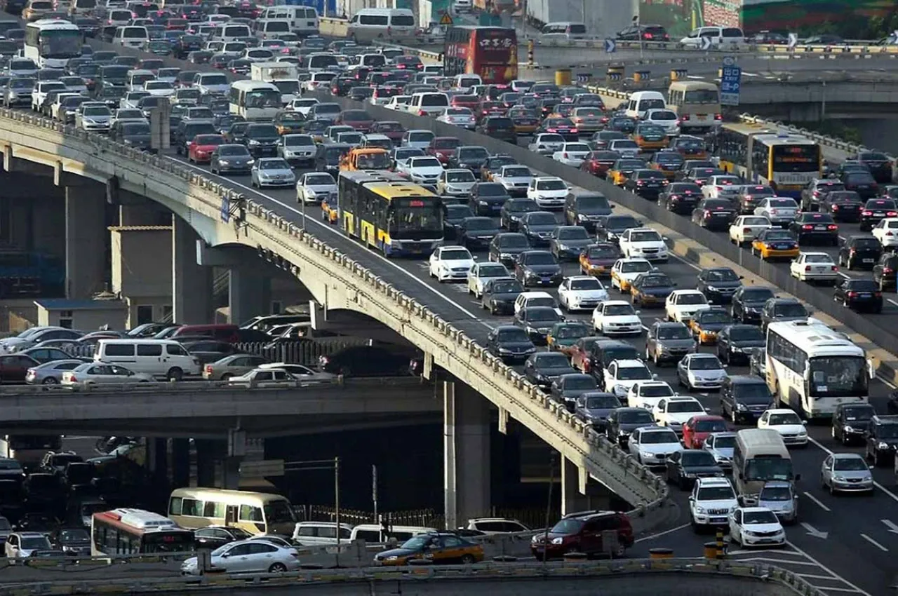 ساعات اوج ترافیک شهر تهران