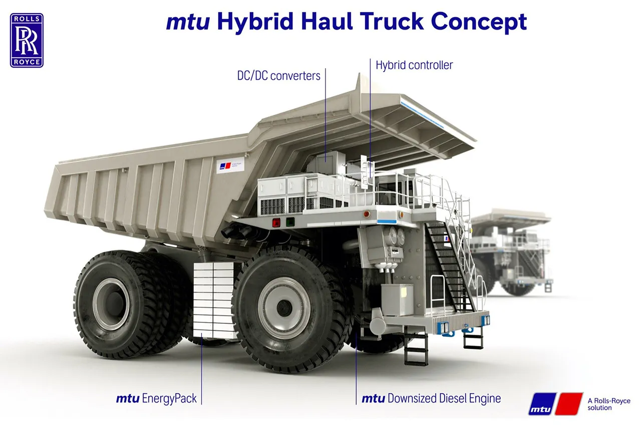 AutomobileFa RollsRoyce Haul Truck Concept