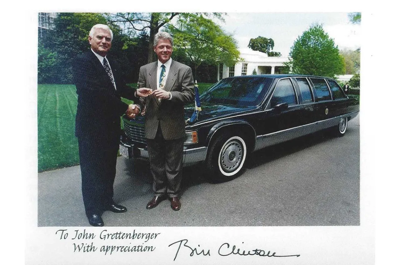 Automobilefa John Grettenberger Bill Clinton
