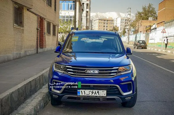 اس‌کی‌جی اسکیلاس T60 با پلاک گذر موقت در تهران دیده شد
